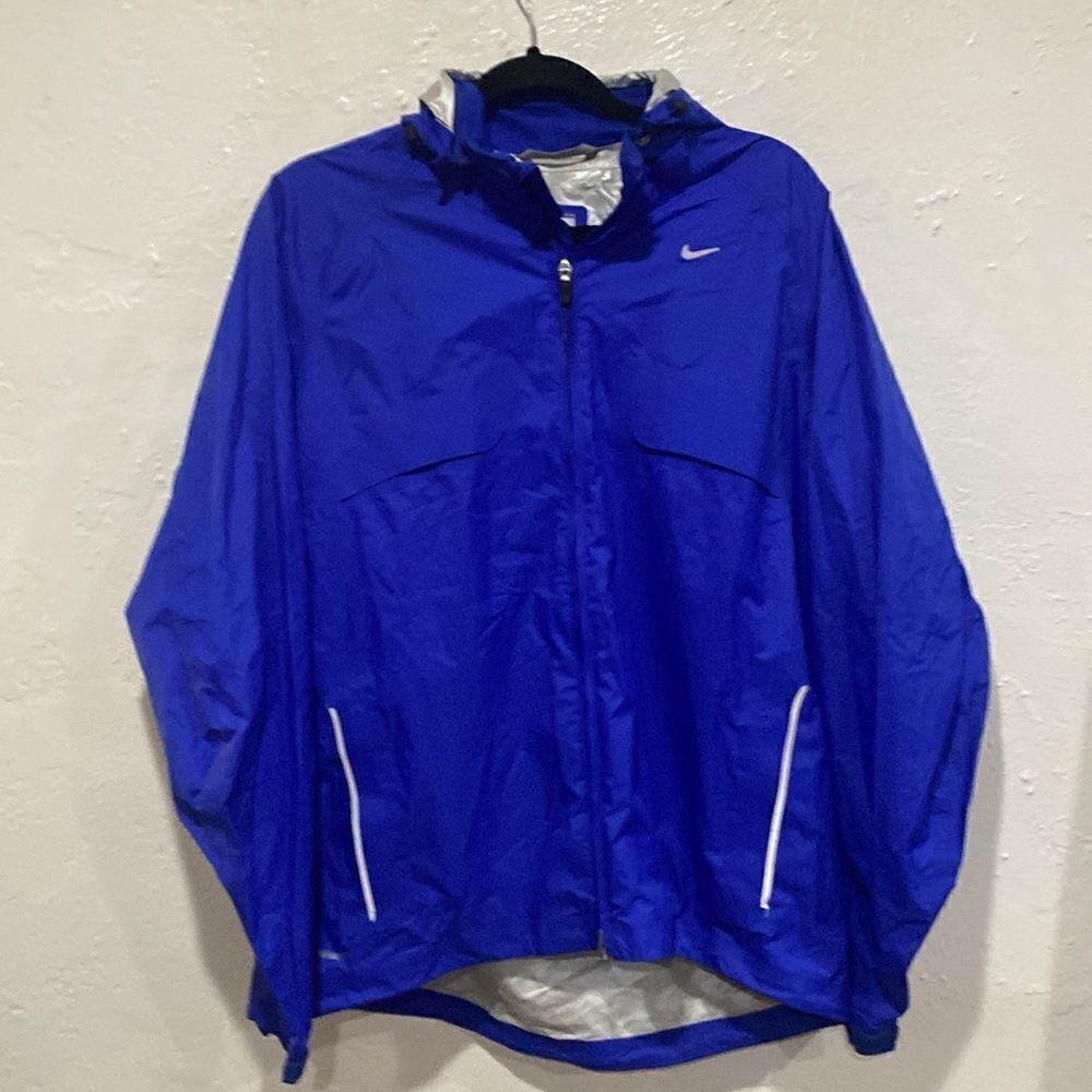 Nike Golf Fitstorm Jacket Blue Size Large